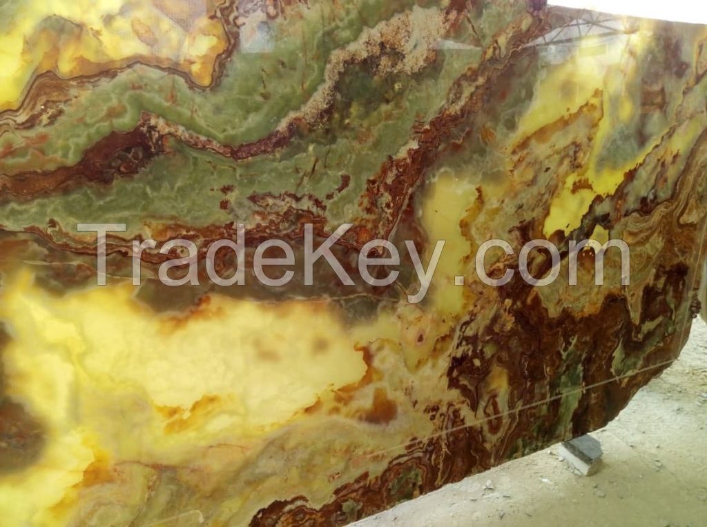 Multi Green Onyx Marble