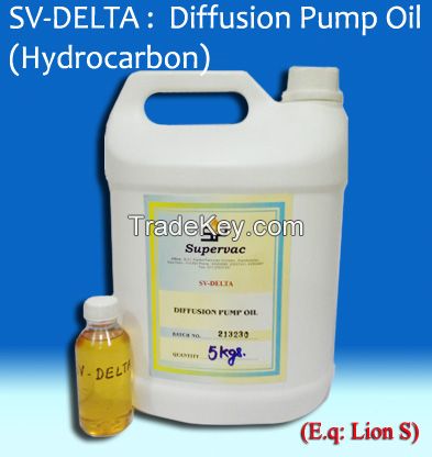 Hydrocarbon Diffusion Pump Oil: SV-DELTA