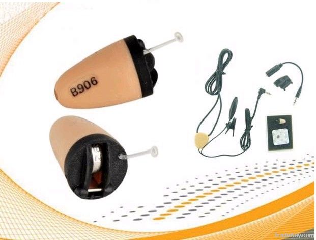 Micro-earphone hidden earpiece deep inside the ear invisible 305 205