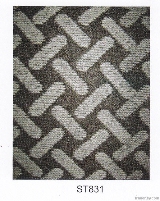 Single/Double color jacquard velour carpets