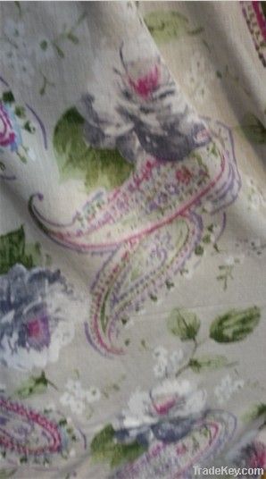 PRINT LINEN FABRIC