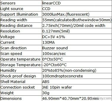 barcode sanner engine module