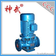 Water tank vertical pipeline booster pump