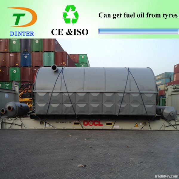 Turn waste to wealth scrap plastic to oil machine
