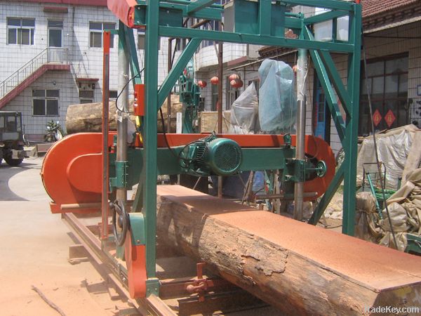 portable horizontal band sawmill (electrical/diesel)