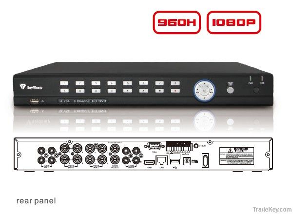 Standalone DVR/ H.264 8CH