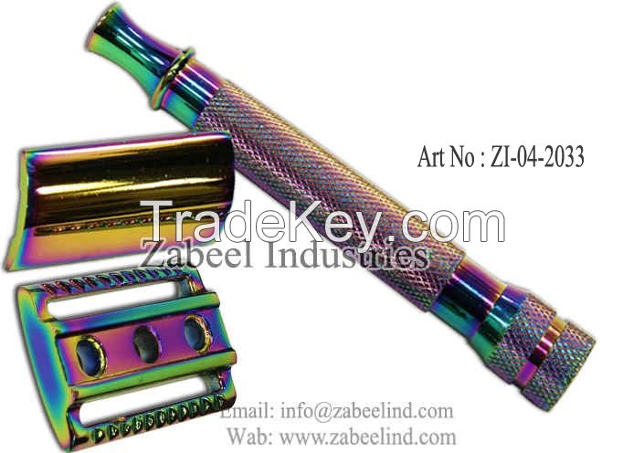 Professonal Stainless Steel Barber Shaving Razor and Hair Remover By Zabeel Industries