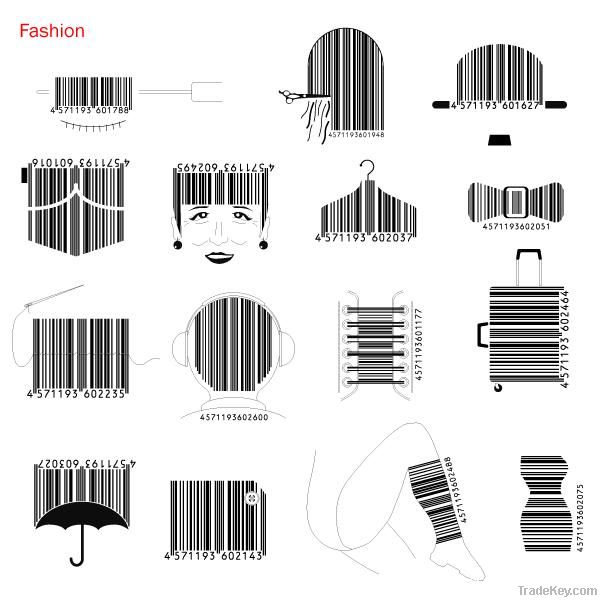 Security Adhesive Bar code