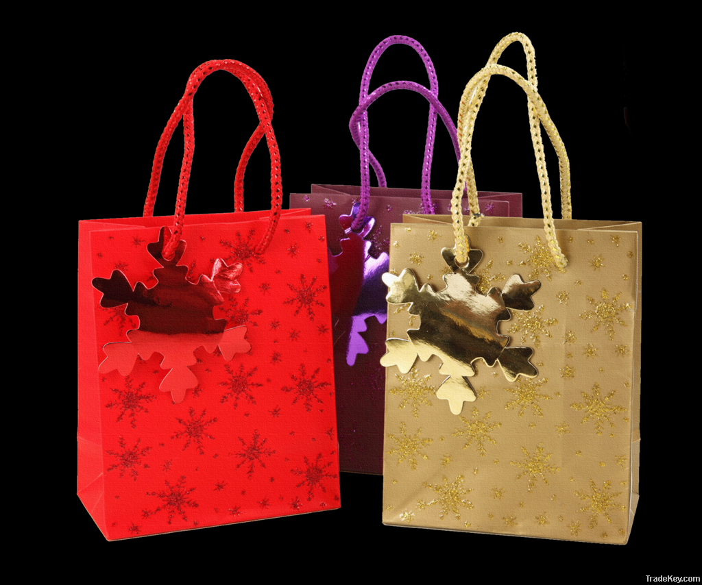 Hot sale elegant delicate paper packaging bag