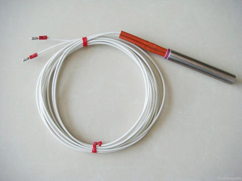 Cartridge heater heating tube