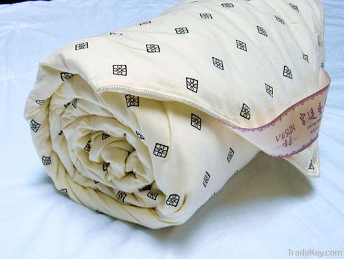 100% natural mulberry silk quilt, top quality long silk quilt