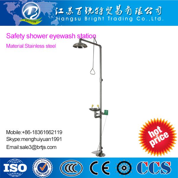 Manufacturer!!! emergency eyewash shower