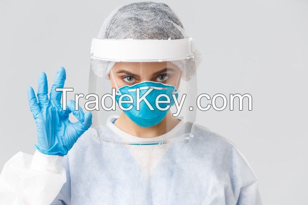 face mask ands nitrile gloves in europe