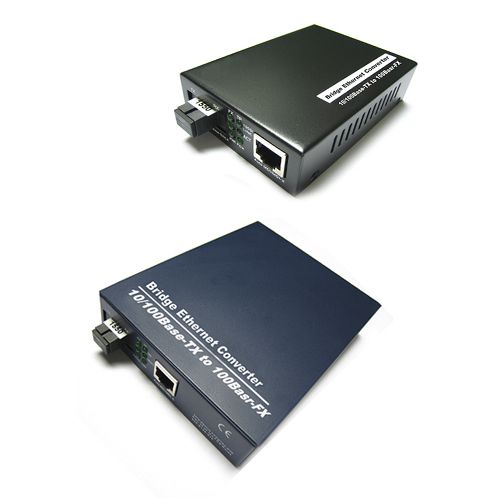 10/100Base-TX to 100Base-FX WDM Media Converter