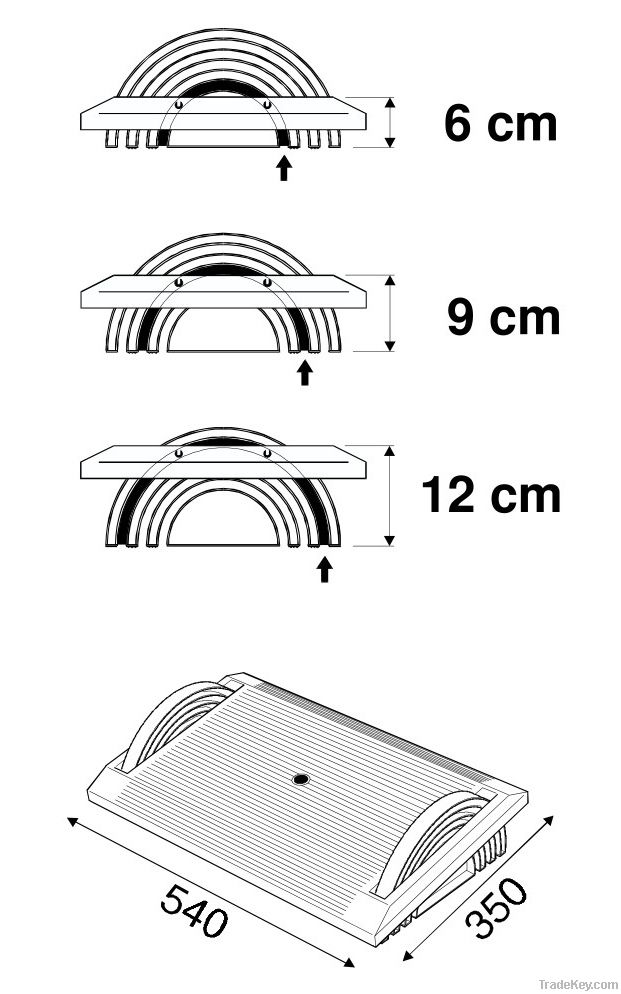 Adjustable Ergonomic Footrest