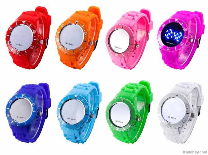 Digital Ultra-thin Silicone LED Watch