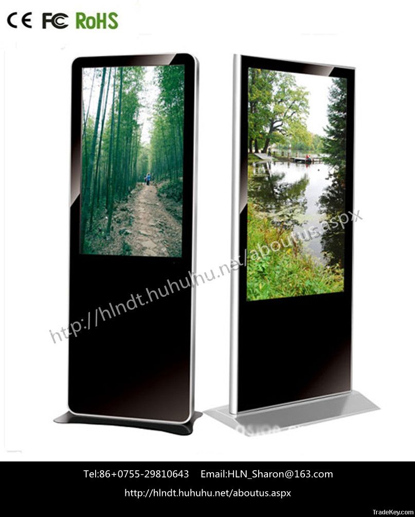 floor standing lcd advertising displayer/ digital signage