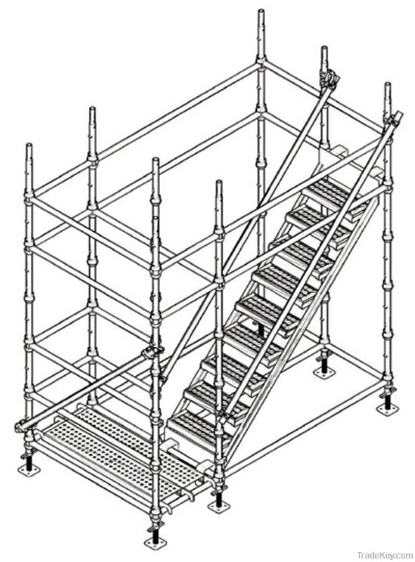 cup-lock system scaffolding