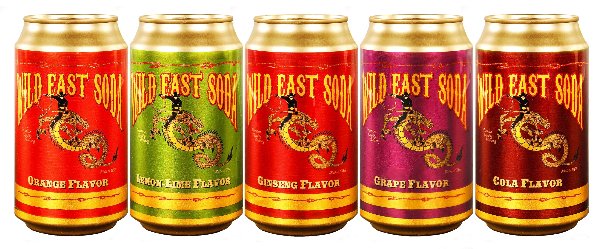 Wild East Soda &quot;Ginseng Flavor&quot;