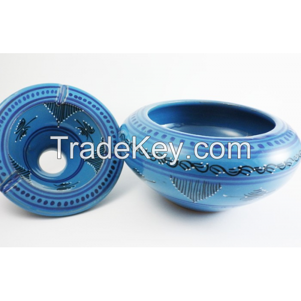 Handcrafted ceramic  smokeless ashtrays