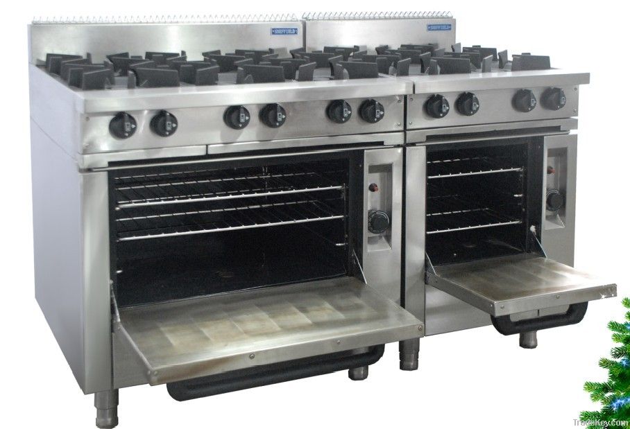 Hot Sale Commercial Kitchen Gas Stove Cooker Range With Oven