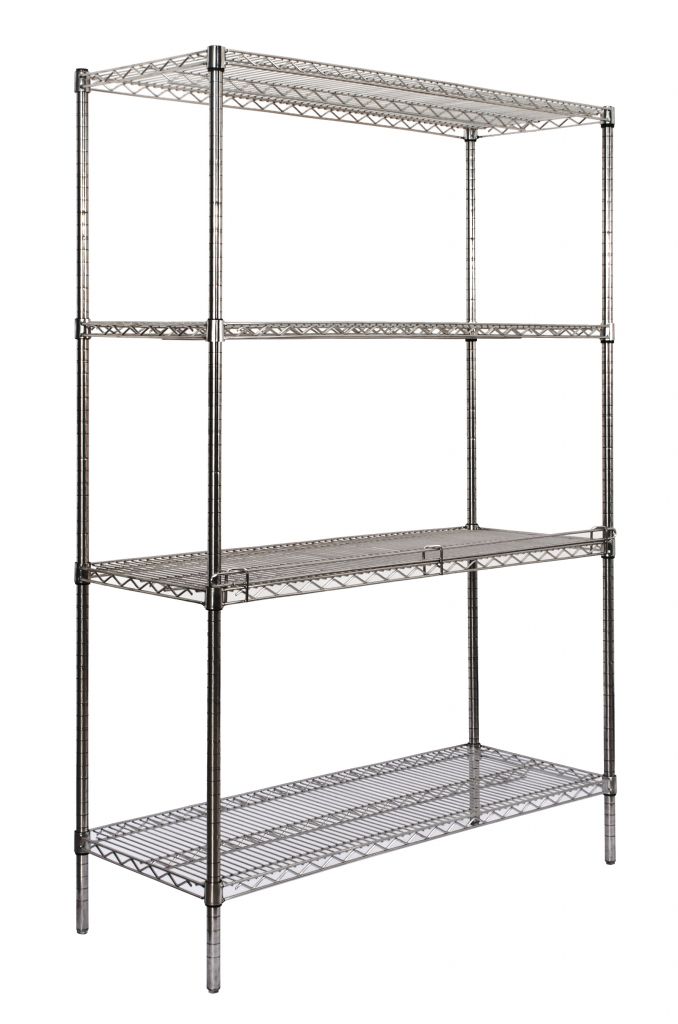 Factory Competitive Price Stainless steel wire shelving chrome wire shelving wire shelf