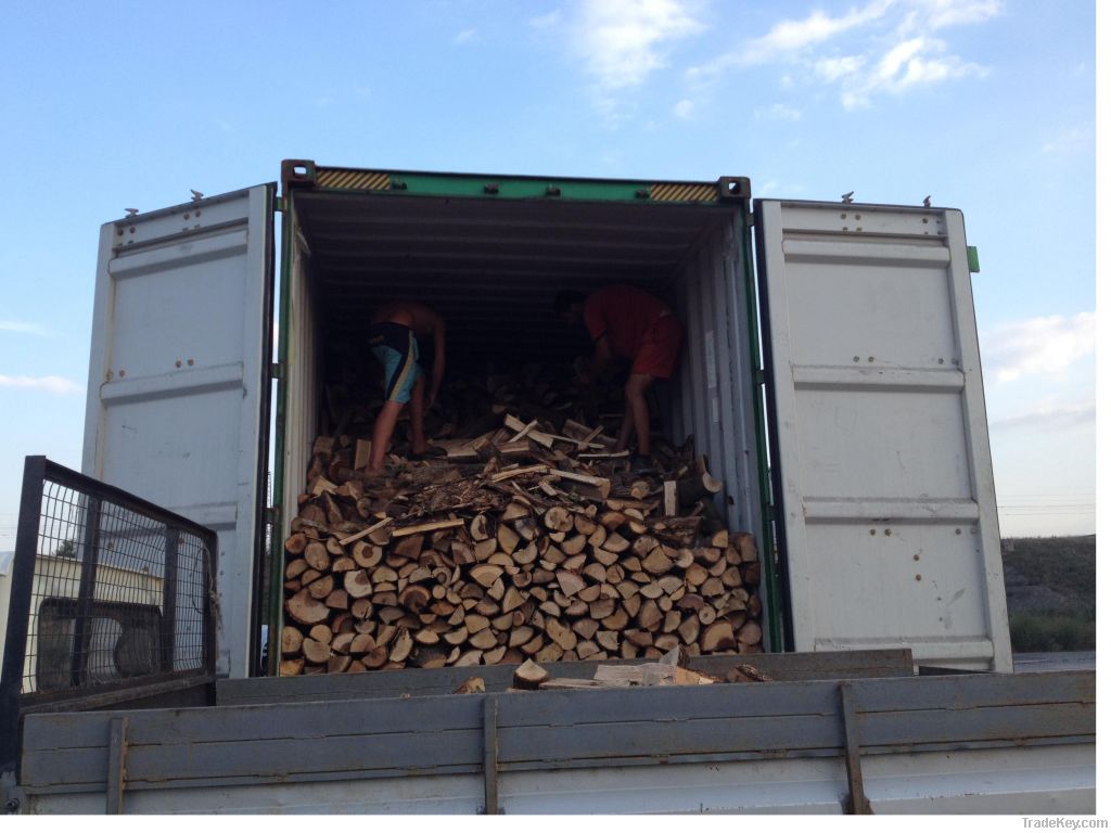 Firewood bulk loaded