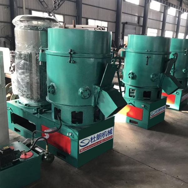 Agglomerator and densifier for pp pe film granules