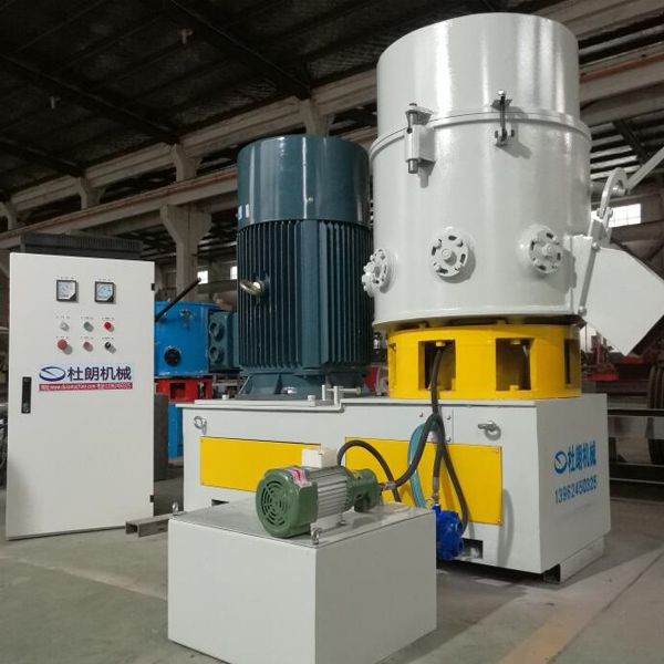 Agglomerator and densifier for pp pe film granules