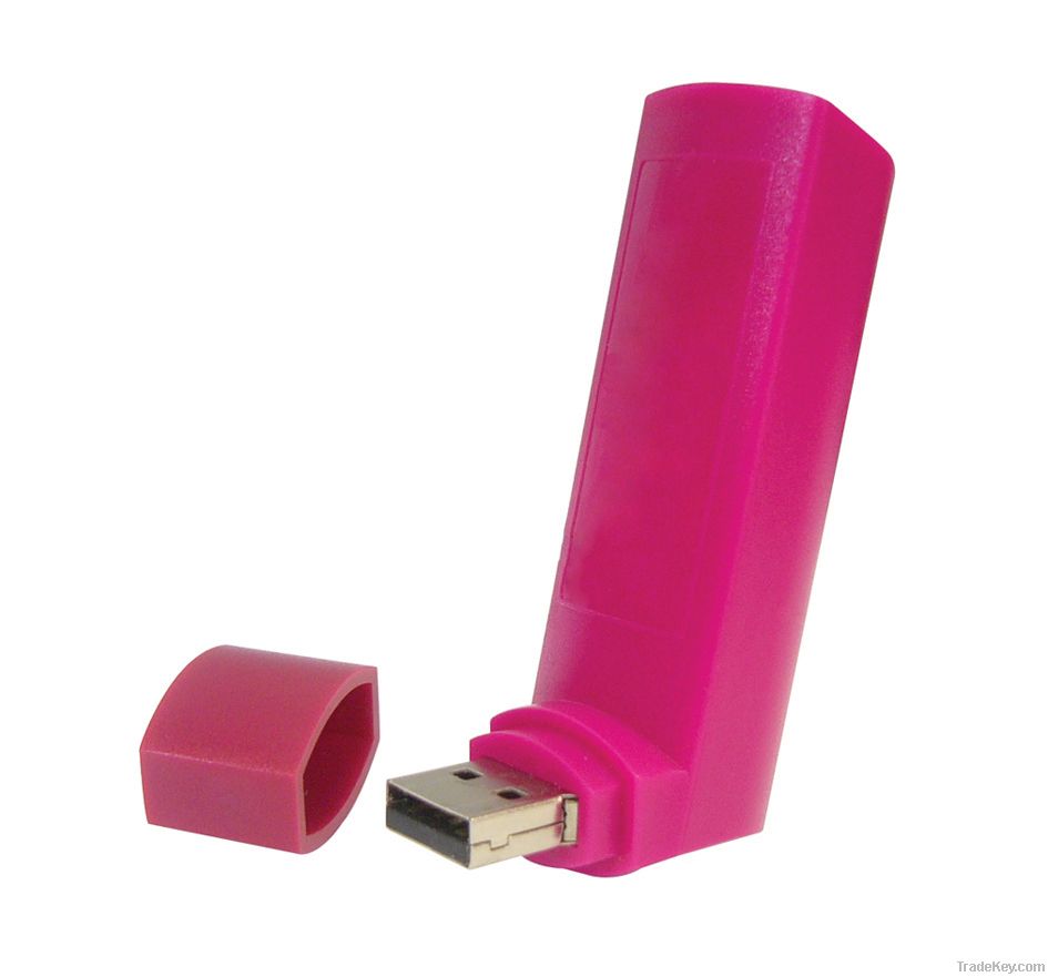 Inhaler usb flash drove for hospital or medcine enquipment