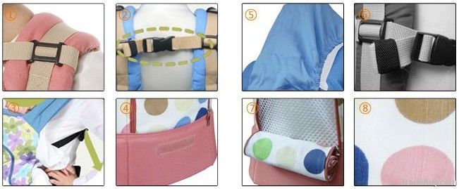 multifunctional and comfortable baby wrap carrier