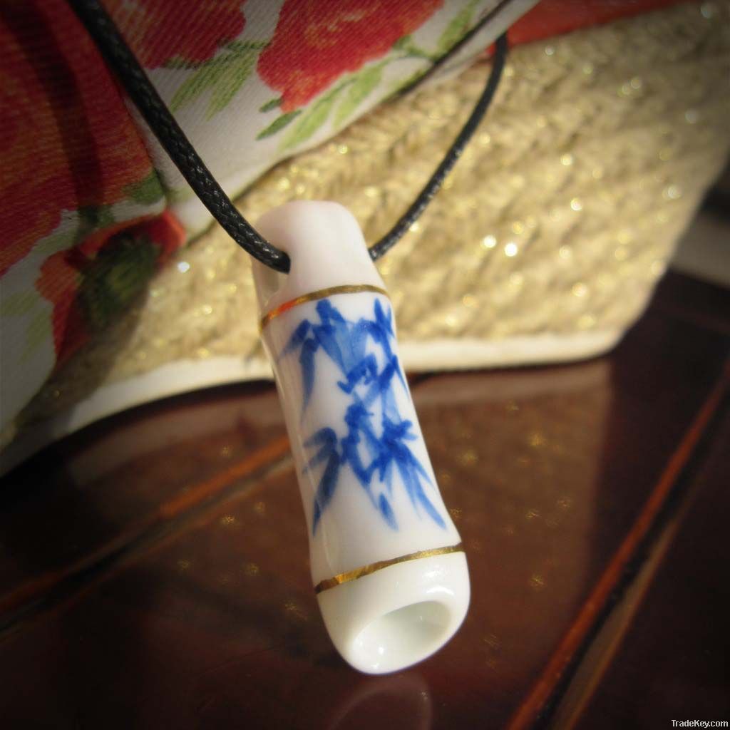 Porcelain pendant