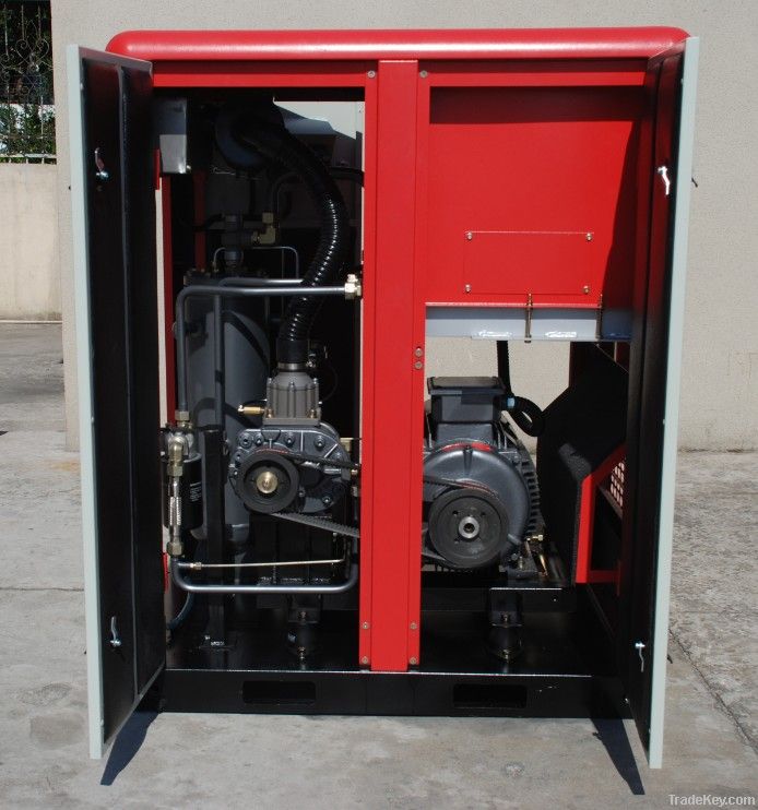 7.5KW-90KW Industrial Screw Air Compressor (Belt driven)