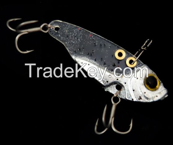 Metal VIB Hard Fishing Lure Salt Water Shallow Water Bass Fishing Spinner Blade Lure For Bass Fishing