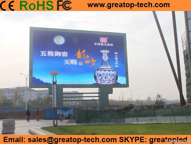 Outdoor P10 LED display panel