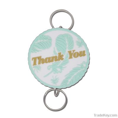 Round Shaped Badge Reel with Customized Pattern