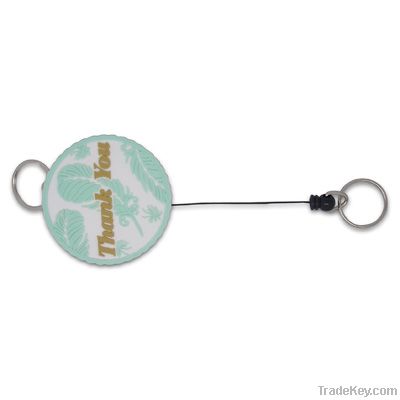 Round Shaped Badge Reel with Customized Pattern