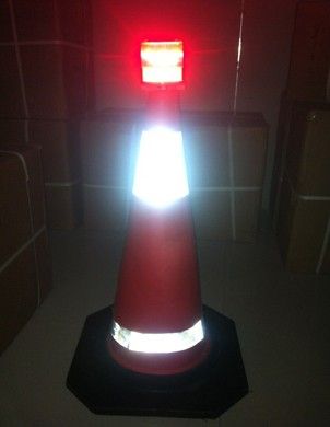 Solar Traffic Cone Light