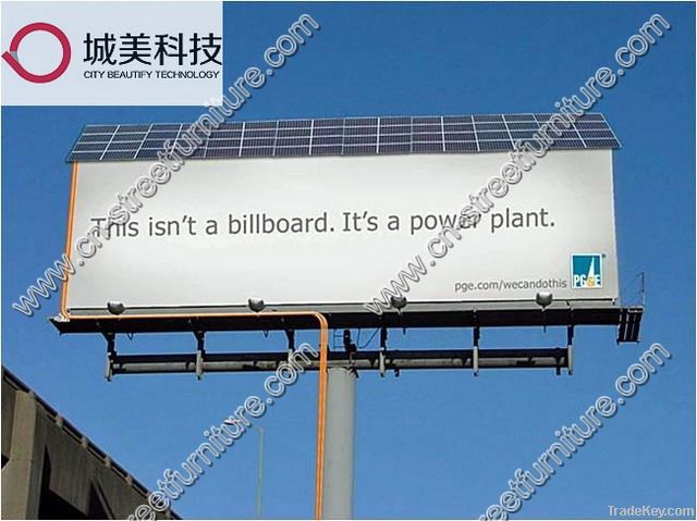 billboard, led panel, led lightbox street furniture outdoor furniture