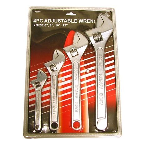 4pc Adj. Wrench