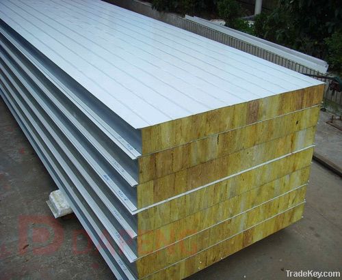 Rock wool composite board