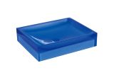 SGS Transparent Resin Made Above-Mounted Wash Basins (AX1001 blue)