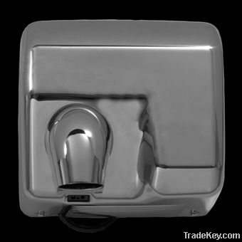 304stanless steel sensor automatic hand dryer face dryer