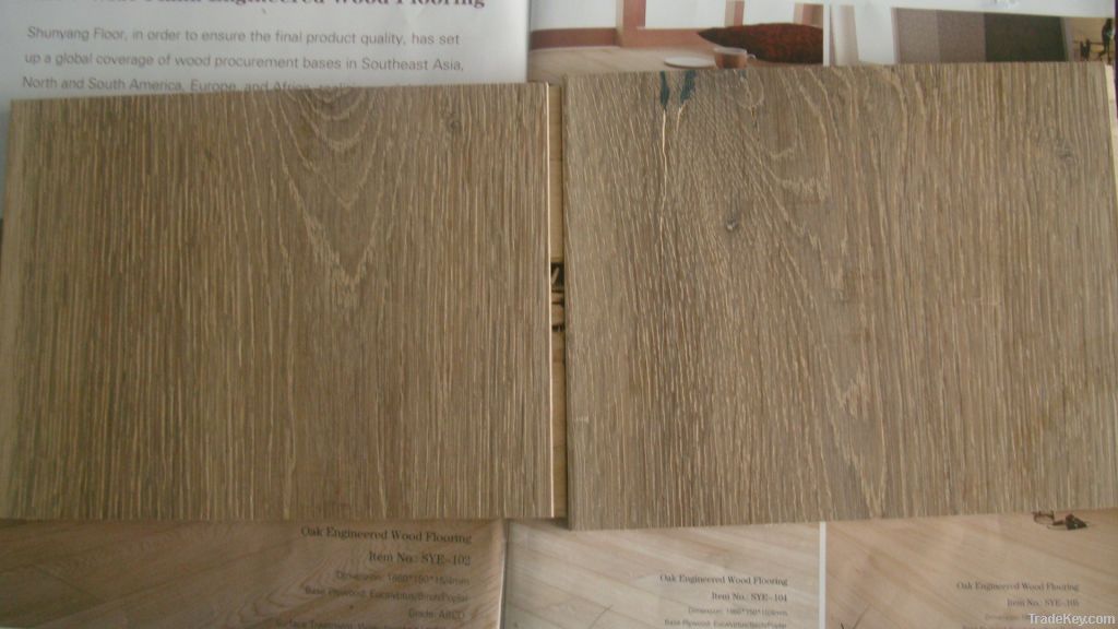 Oak Engineered Wood Flooring manufacter