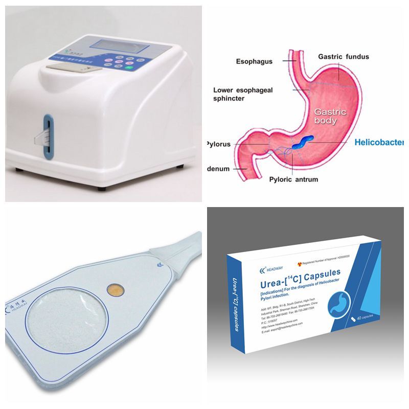 H. Pylori Test with 14C Urea Breath Reagent