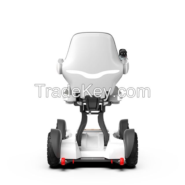 2024 New Arrival Aluminum Lightweight Folding Power Electric Wheelchair for Elderly