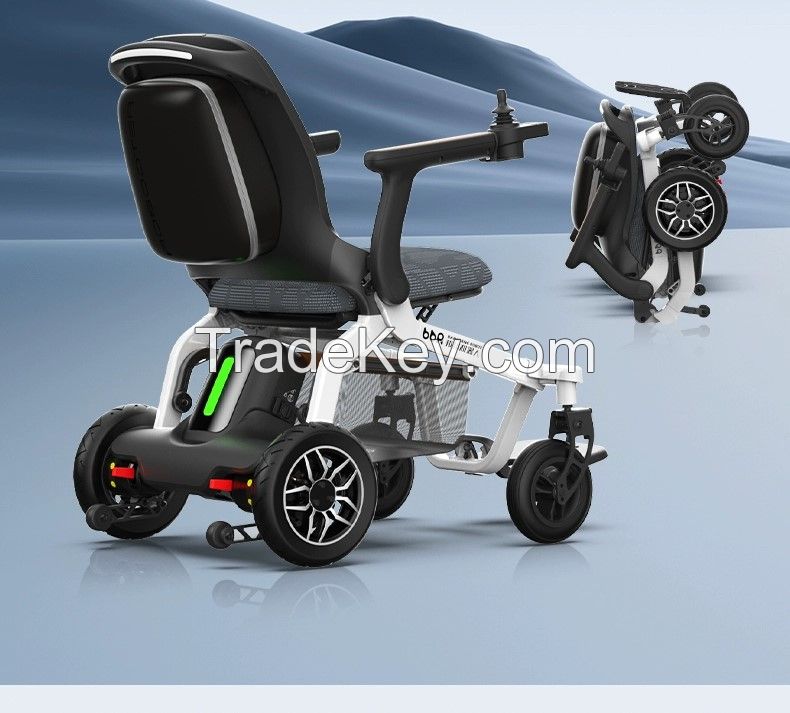 New Arrival Lightweight Power wheelchair Electric Foldable Wheelchair for Disabled