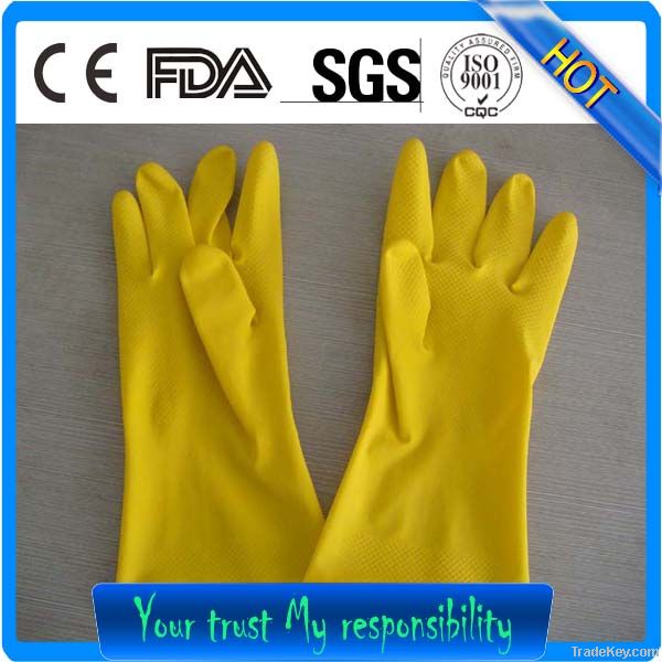 latex rubber household glove