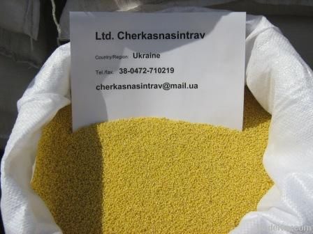 millet yellow hulled