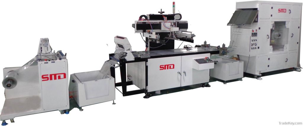 Fully Automatic Roll to Roll Screen Printing Machine